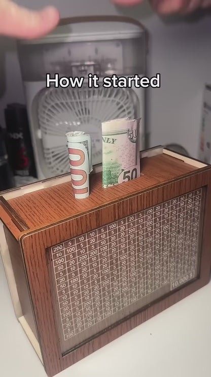 Savings Challenge Piggy Bank